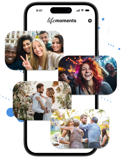 smartphone mit der lifemoments app